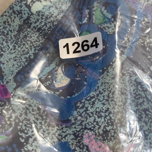 Santostefano Silk Necktie Mens blue Geometric Abstract Made In Italy - Picture 6 of 6